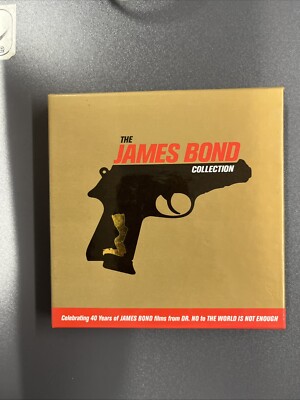 The James Bond Collection Soundtrack by Various (CD, 2002) 4 CD Box Set