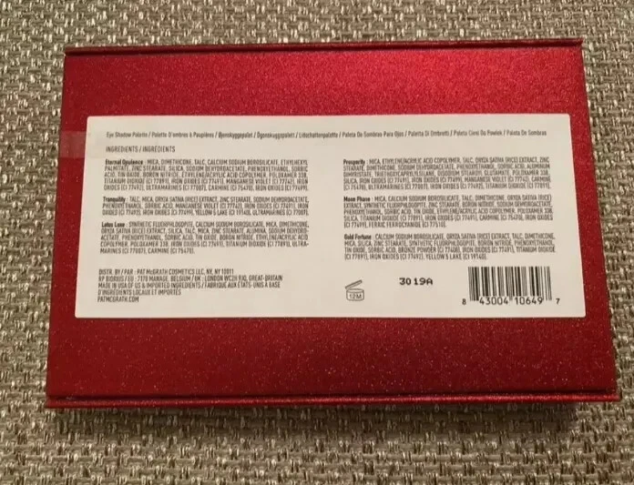 BNIB PAT MCGRATH LABS MTHRSHP SUBLIME: GOLDEN OPULENCE EYESHADOW PALETTE ! - Image 3 of 3