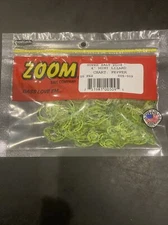 Zoom  4” Lizard Chartreuse Pepper