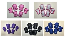 Fantasycart's Kid's Roller Blading Wrist Elbow Knee Pads Blades Guard 6 PCS Set