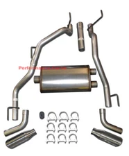 Fits 09-24 Dodge Ram Catback Performance Dual Exhaust Side 22" MaxFlow Muffler