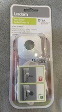 Lindam Xtra Guard Dual Guard Pokrowce na gniazda 4 szt. | Bezpieczeństwo niemowląt i niemowląt Gniazdo brytyjskie