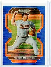 2022 Panini Prizm Draft Picks FOTL BLUE Pulsar VICTOR MEDEROS RC Rookie 7/9