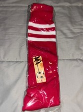 Girls Soccer Pink Long Socks Football Fancy Fan Brand New