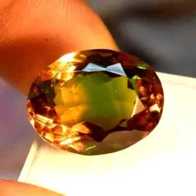 AAA Flawless 21.20 Ct+ Natural Oval Cut Zultanite 7 Color Turkish Gemstone