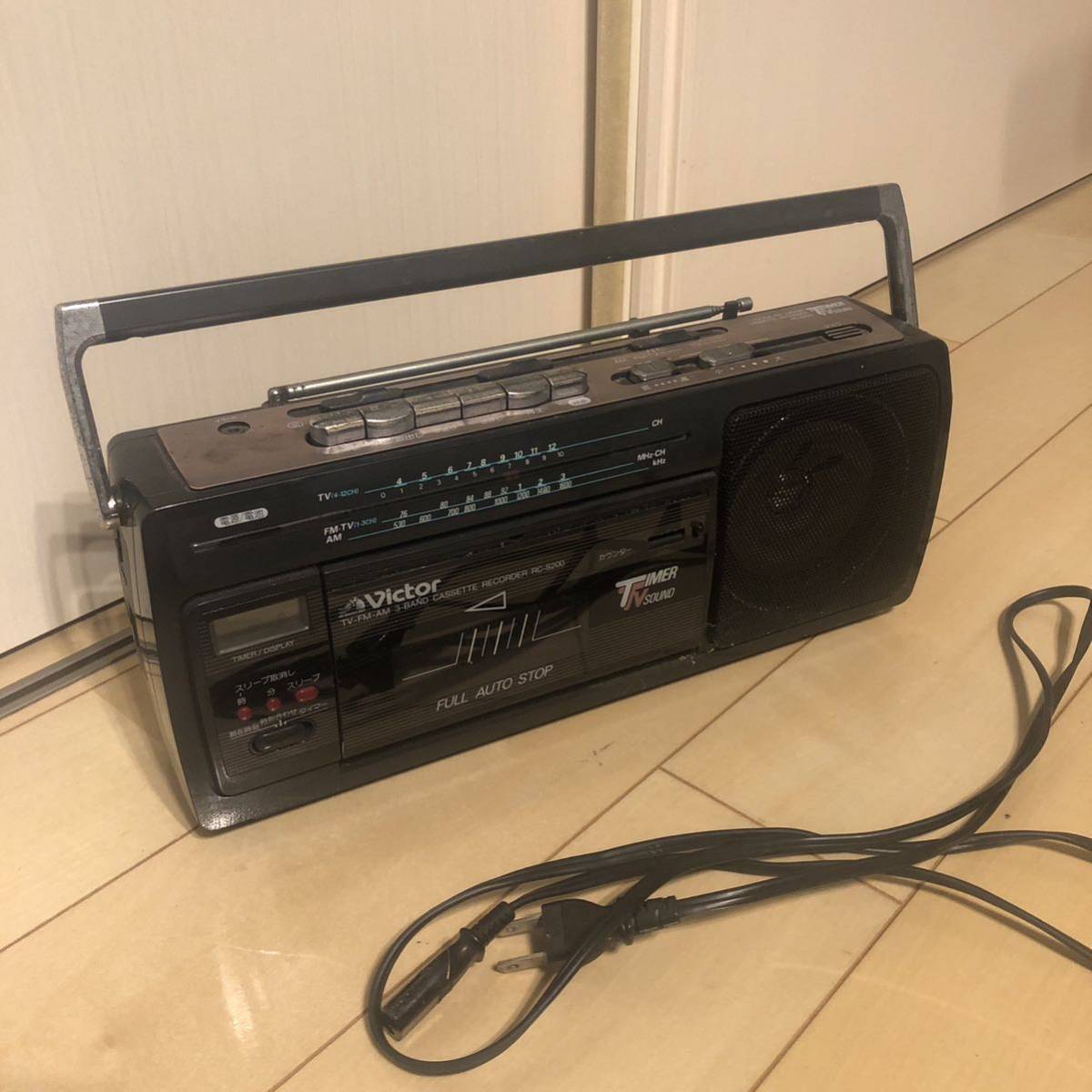 【昭和レトロ】Victor HR-4110 cassette recorder 昭和レトロ】Victor HR-4110 cassette recorder 昭和レトロ