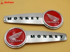 L/R Pair Fuel Tank Badge Emblem Decal for Monkey Bike 50 z50 z50r z50j z50z z50a