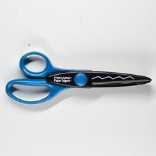 Fiskars Paper Edgers Crafting Scissors WAVE Pattern Left or Right Handed 9203