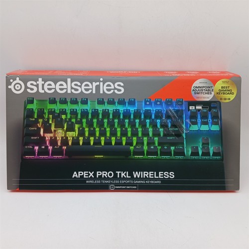 SteelSeries Apex Pro TKL Wireless 2023 Ed. - World's Fastest Mechanical Keyboard - 第 2/2 張圖片