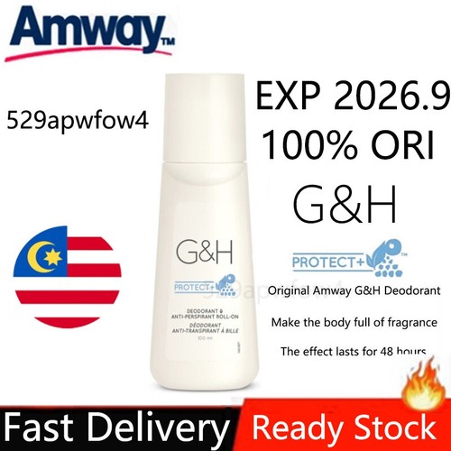 Amway Deodorant Original G&H PROTECT+ Deodorant & Anti-Perspirant Roll-On 100ml - Picture 8 of 8