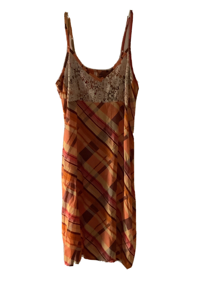 orange lace dress anthropologie Lace mid-length dress Anthropologie Orange size 2 US in Lace