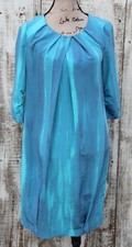 Simply Vera VERA WANG Size 4 Small Blue 3/4 Sleeve Dress NEW