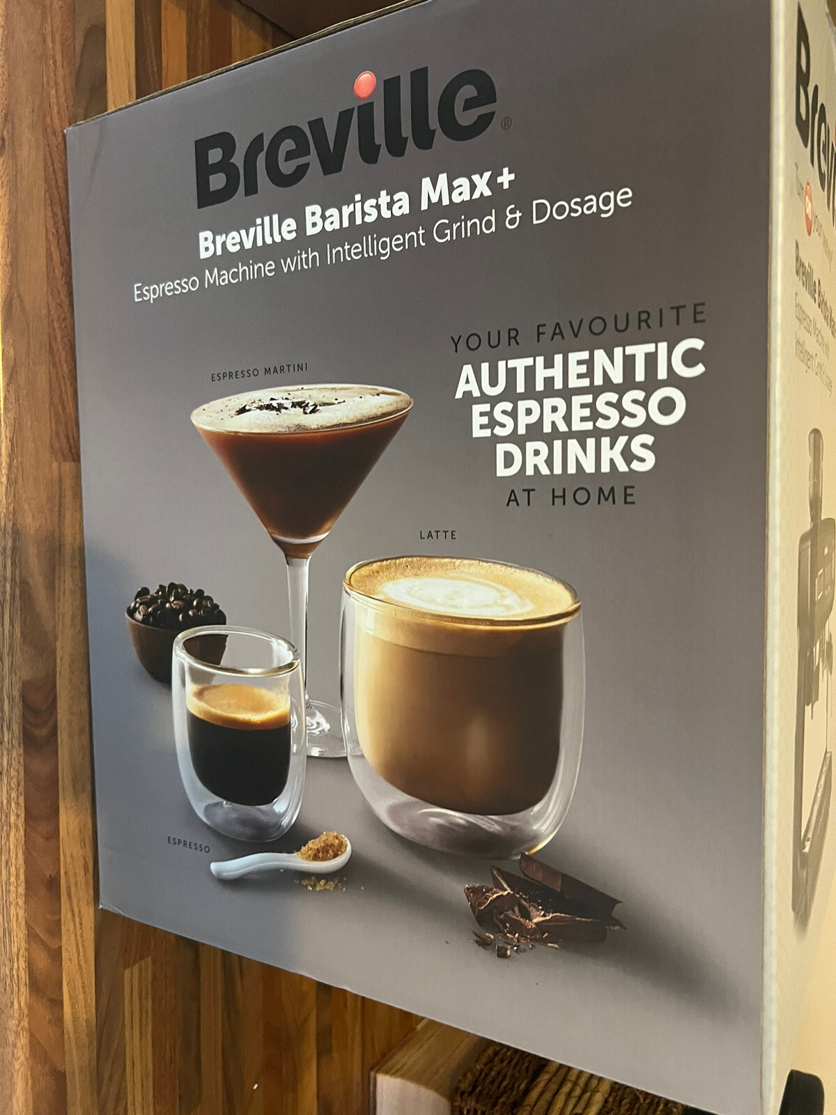 BREVILLE VCF152 Barista Max+ Bean To Cup Coffee Machine Auto Grinder