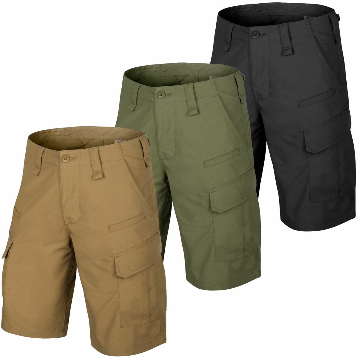 Helikon Mens CPU Cargo Shorts Ripstop Tactical Military Army