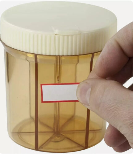 NEW 6 Section Pill Organizer, Vitamin Dispenser, 6 Section Vitamin Dispenser, - Picture 5 of 7