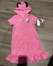 Girls Disney Minnie Mouse Swimsuit Cover Up Size 5/6