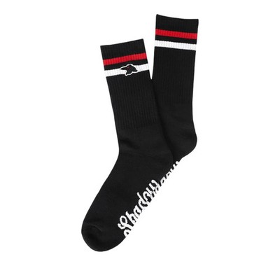 The Shadow Conspiracy Finest Crew BMX Socken Schwarz/Rot