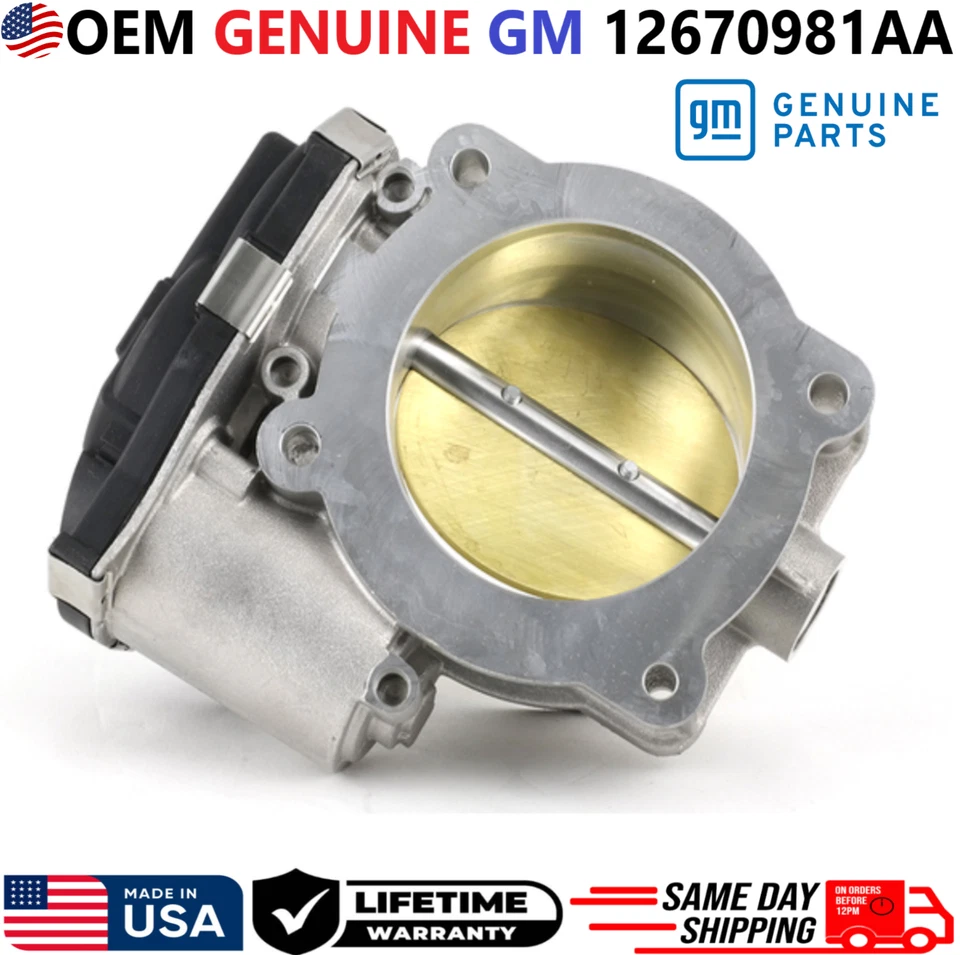 GENUINE GM Throttle Body For 2012-2025 GMC Chevrolet Cadillac Buick V6, 12670981 - Image 4 of 4