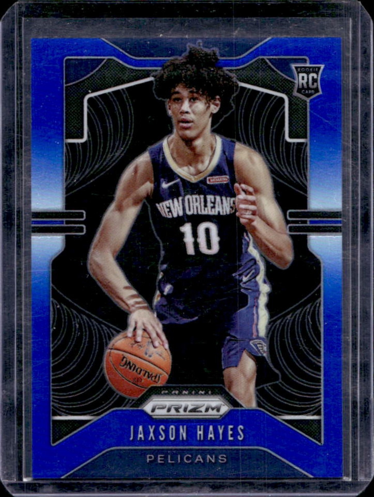 2019-20 Prizm Jaxson Hayes RC Prizm Blue #192/199 Pelicans