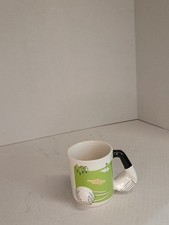 Golf ball and club coffee cup. 10oz
