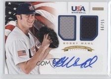 2012 Panini USA Baseball National Team Collegiate 55/99 Bobby Wahl #22 Auto 0a2