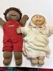 1984 Coleco Cabbage Patch Kids AA,  boy Doll Brown Hair, girl doll