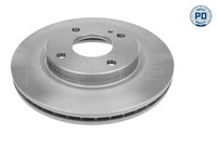 2X Meyle Bremsscheibe 783 521 0027/PD FüR Ford