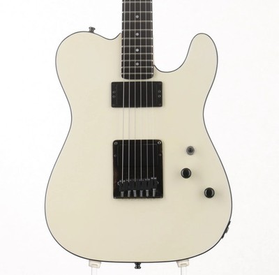 Electric Guitar SCHECTER PT TL White A8047 Telecaster type 22Frets USED