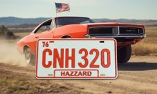 CNH 320 Hazzard 3D Schild - General Lee Dodge Charger - Deko TV Serie Kult
