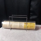 Vintage Pyres BAKE-A-ROUND Bread Baking Glass Tube w/Rack/Instructions USA