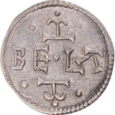[#343323] Coin, Hungary, Bela III, Denar, 1172-1196, AU(55-58), Silver