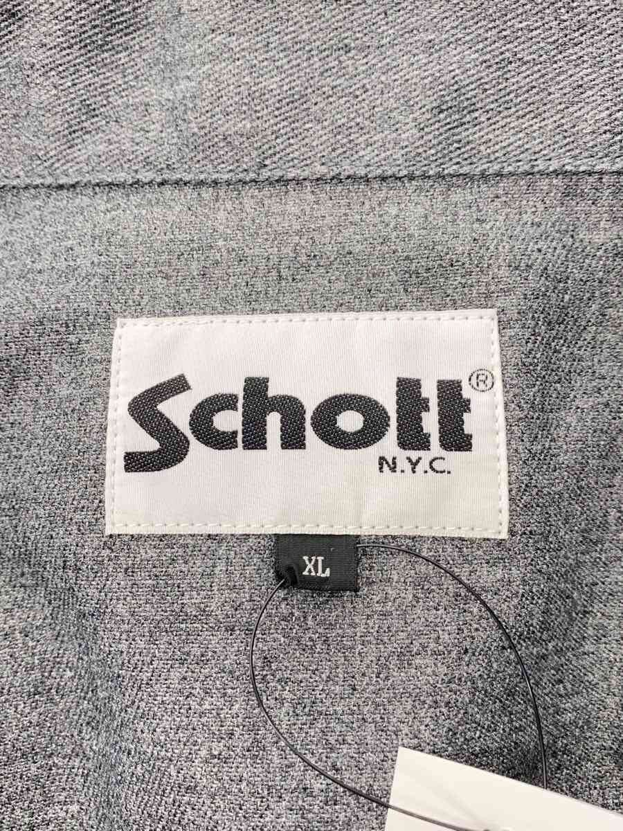 Schott XL Gray Polyester Work Jacket - image 3