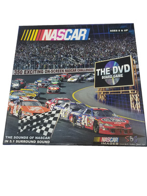 NASCAR The DVD Board Game 350 Exciting On-Screen NASCAR Challenges 2005