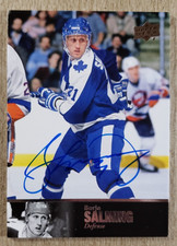 2017-18 Ultimate Collection Borje Salming Auto #AL-100 Toronto Maple Leafs