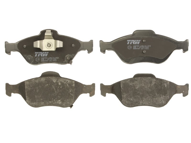 Plaquettes TRW GDB3457 anti-poussière pour éliminer les jantes noires sur Yaris