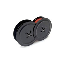 Black/Red Ribbon on METAL SPOOLS for Smith Corona Galaxie Typewriter Classic 10 thumbnail