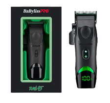 Babyliss Pro X Tomb45 Black Green Professional Cordless Clippers FXT45C Tomb 45