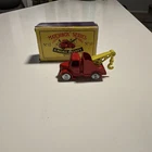 Matchbox Series No. 13 Moko Lesney Bedford Wrecker Tow Truck Red Yellow w/ Box