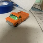 VINTAGE MATCHBOX SUPERFAST FORD TRANSIT 1977 No.66 ORANGE LESNEY MADE IN ENGLAND