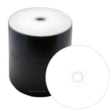 600 PC Generic 16X 4.7 GB DVD-R White Inkjet Hub Printable Disc 732-211A