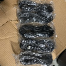  LOT Of 5 3.5mm Extension Cable 50 Feet Aux Extender Cord 1/8" Stereo Cable