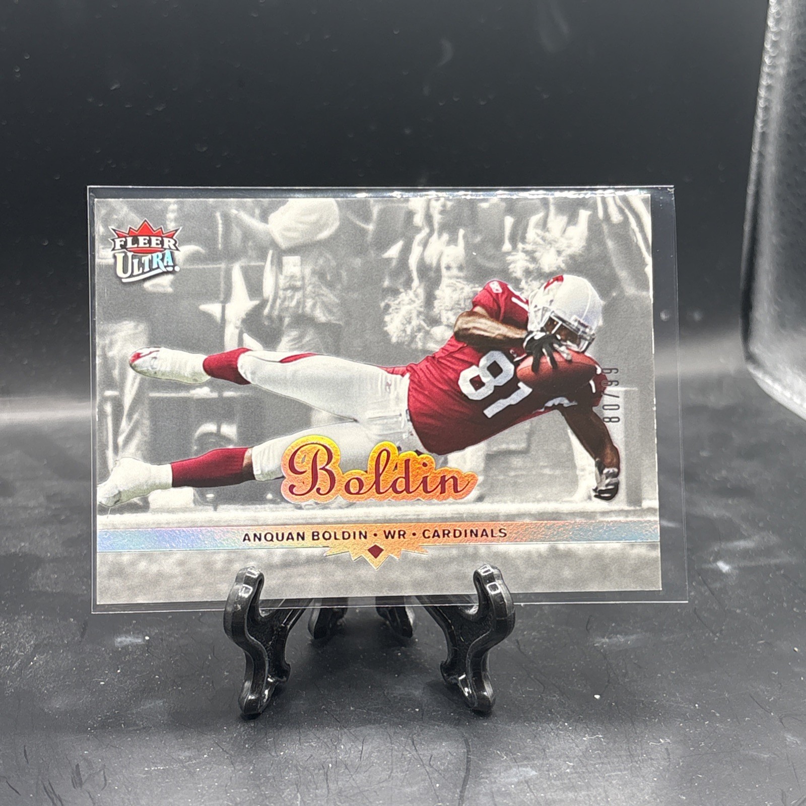 2006 Fleer Ultra Anquan Boldin Platinum Medallion #80/99