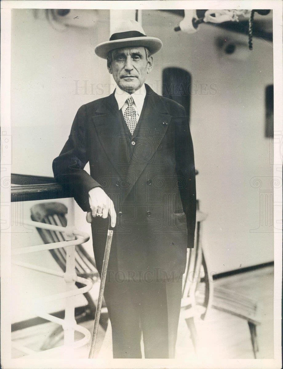 1929年 プレスフォト NYC Alexander Moore 米国駐ペルー大使 - NER63025 - 画像1/2