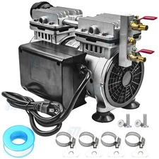 Pond & Lake Aeration System Pond Aerator Pump 550W 3/4 HP Air Compressor 5.76CFM