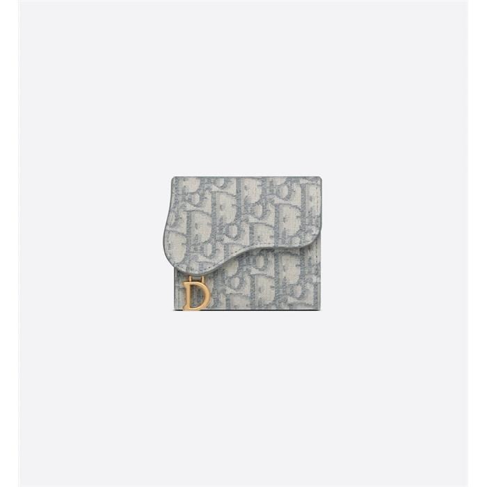 Gray Lotus Saddle Wallet S5652CTZQ_M932 Compact & Stylish