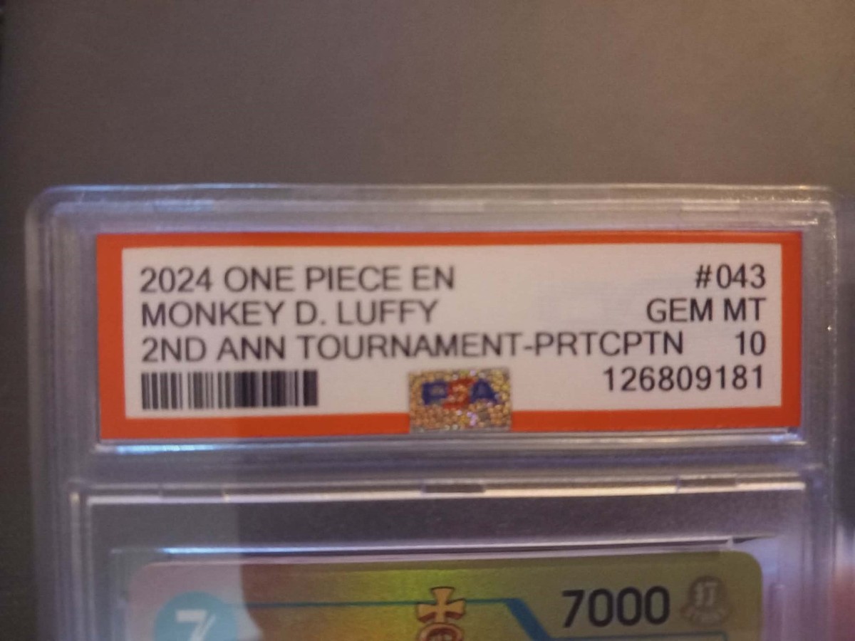 Monkey.D.Luffy (Convention Promo 2024) P-043 One Piece Promotion