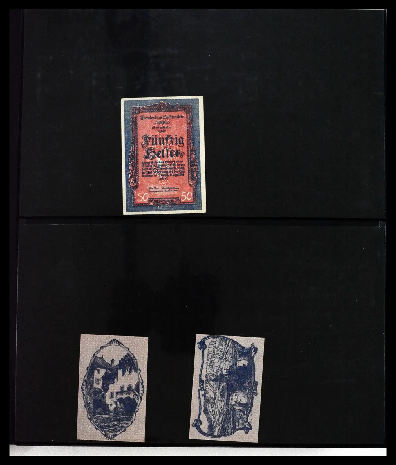 Liechtenstein stamp collection