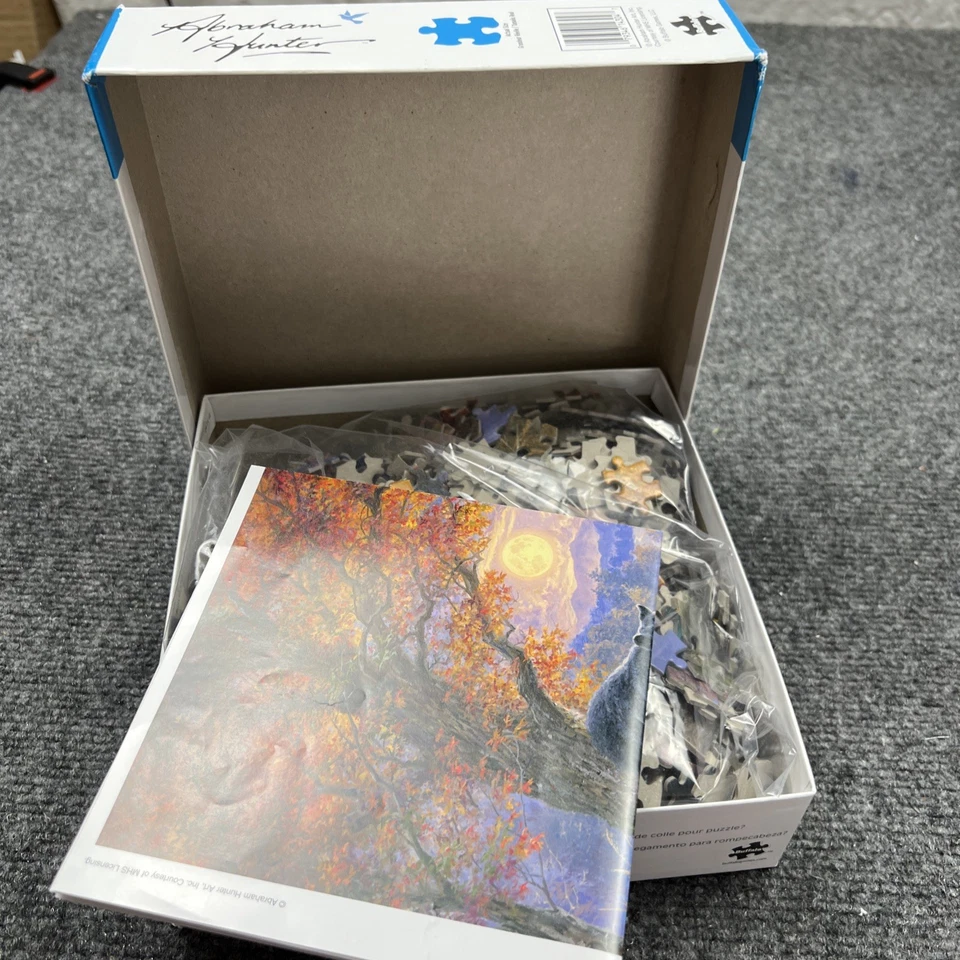 Buffalo Abraham Hunter Black Bear Farms 1000 Piece Puzzle - Image 4 of 4