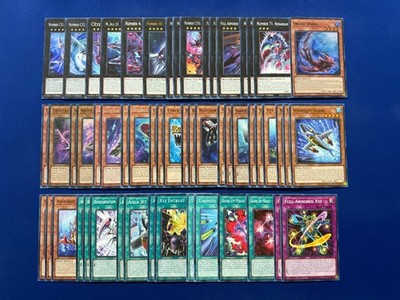 Yu-Gi-Oh! ZEXAL - Reginald Kastle's Complete Full Armored Shark Xyz Deck |  eBay
