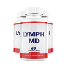 3-Pack Lymph MD - Overall Lymphatic Health Support Supplement - 180 Caps